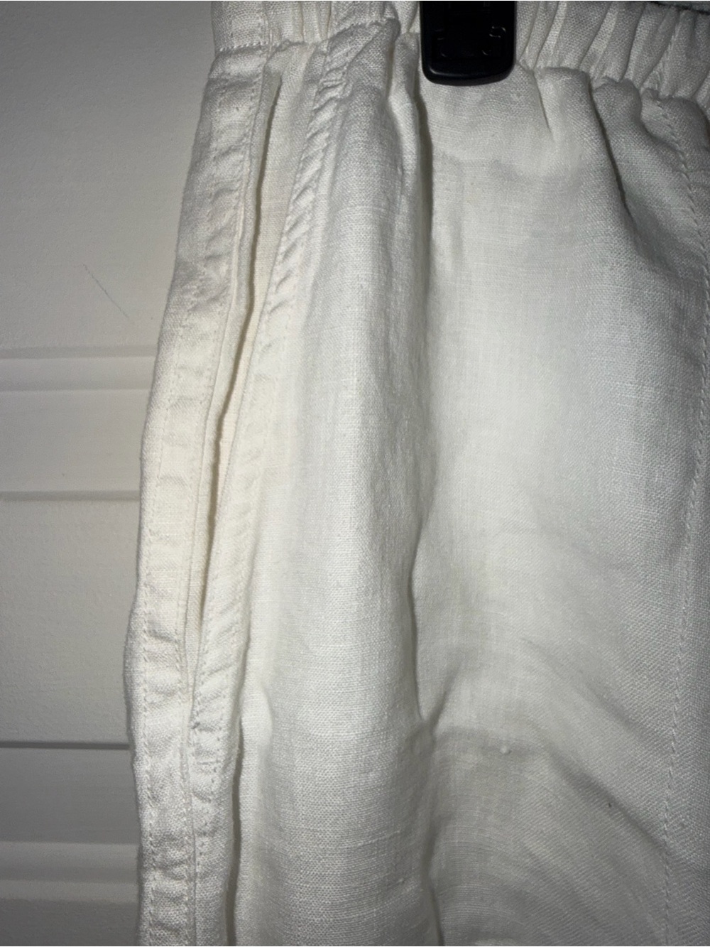 Vince Women’s White Hemp Wide Leg Pants. Lined. Sz XL - Picture 3 of 10